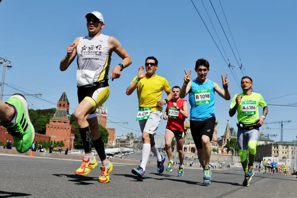 Московский полумарафон 2016 г. Хорошая подготовка - залог успеха и хорошего настроения.