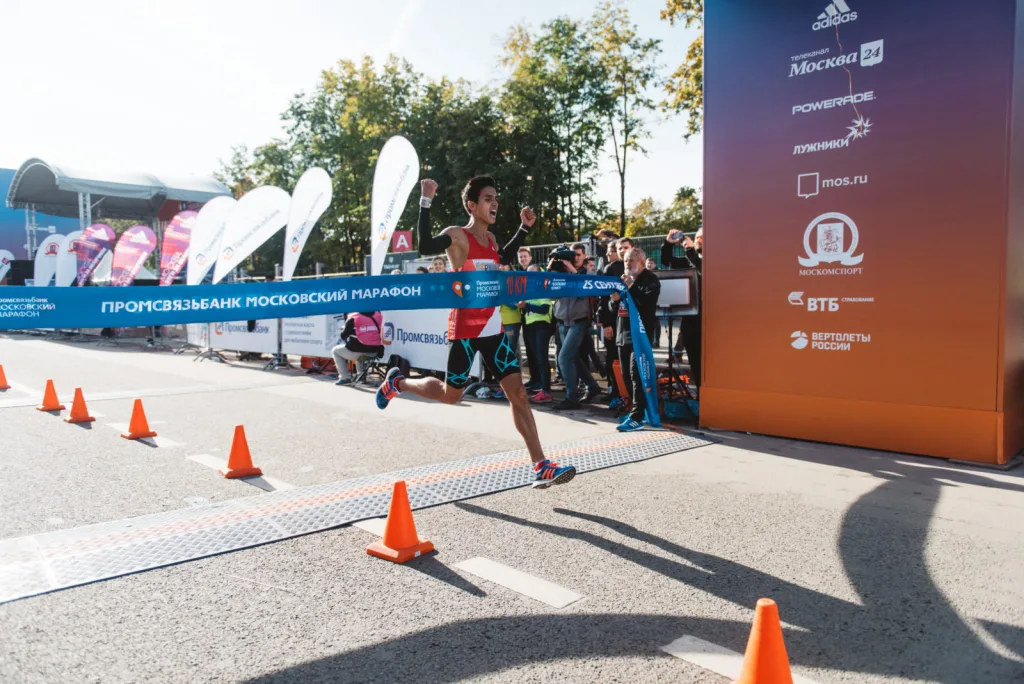Pobeditel 10km Rinas Ahmadeev