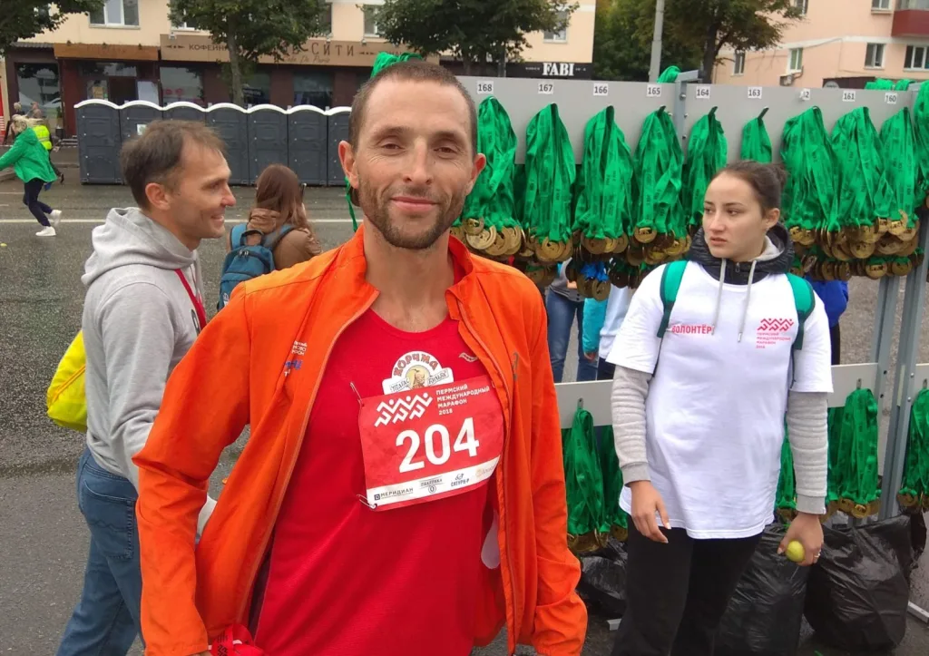 Чемпион Пермского марафона Юрий Чечун: «Отдал все силы на финише»