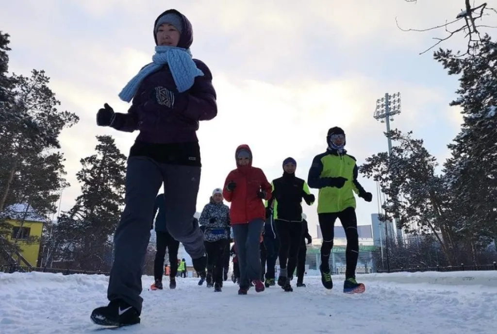 winter running