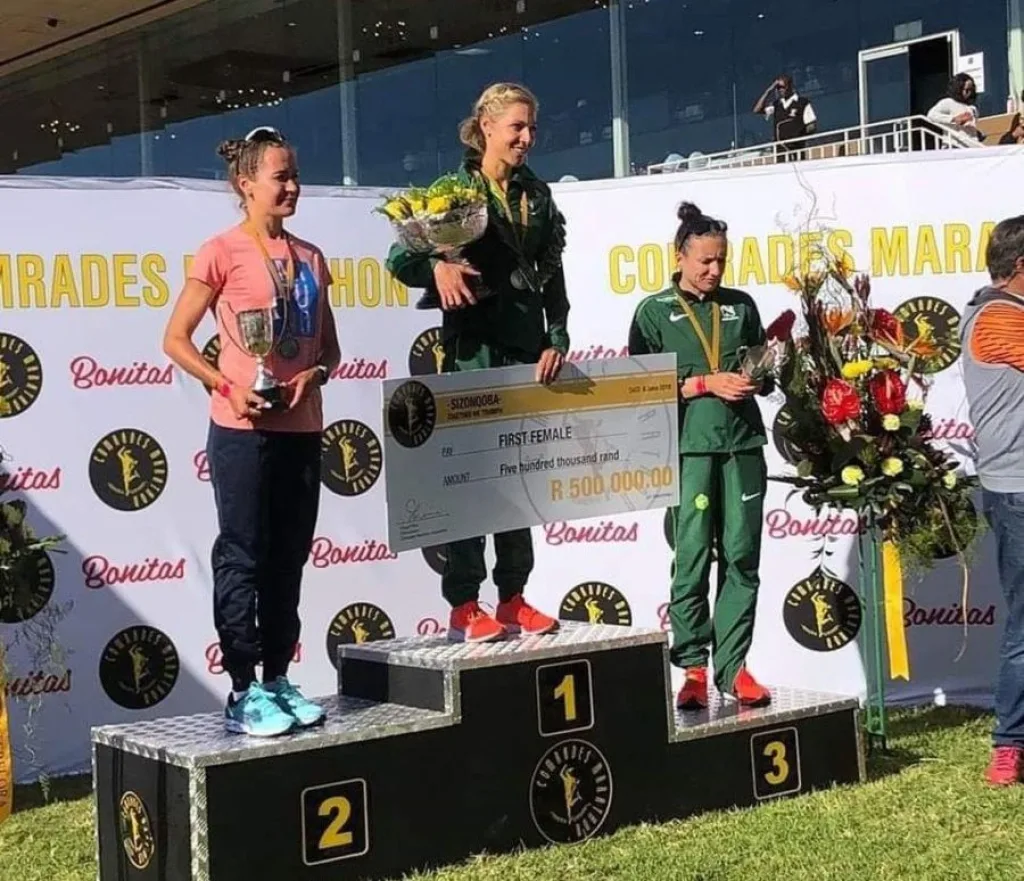 Серебряный призер Comrades Marathon Александра Морозова: «Надеюсь, этот год станет переломным и все решится»