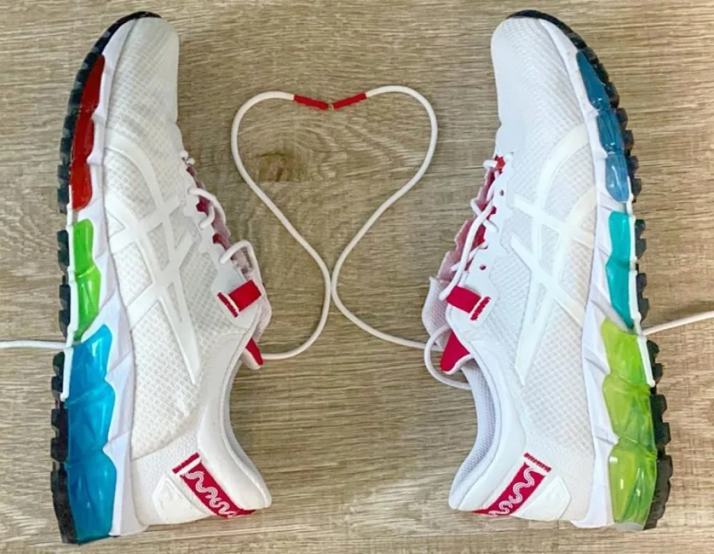 Larisa Lineva running shoes