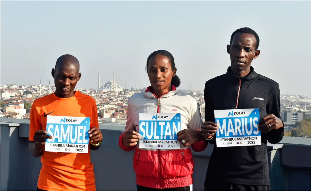 Стамбулский марафон 2023 - Marius Kimutai, Samuel Kosgei и Sultan Haydar