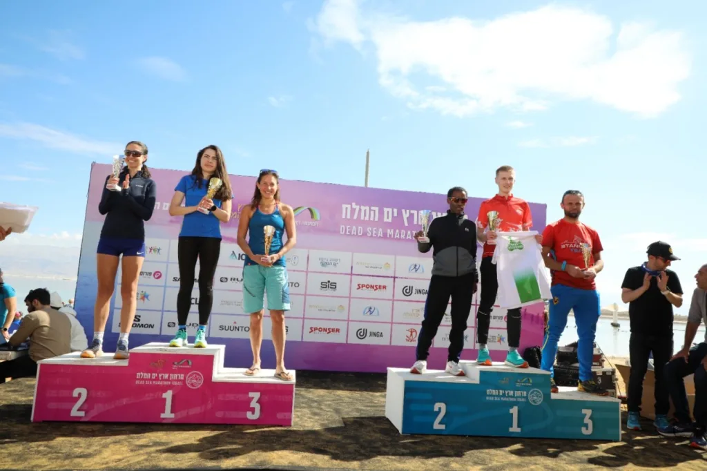 Dead Sea Marathon 2023 Марафон на Мертвом море Оксана Ахмедова