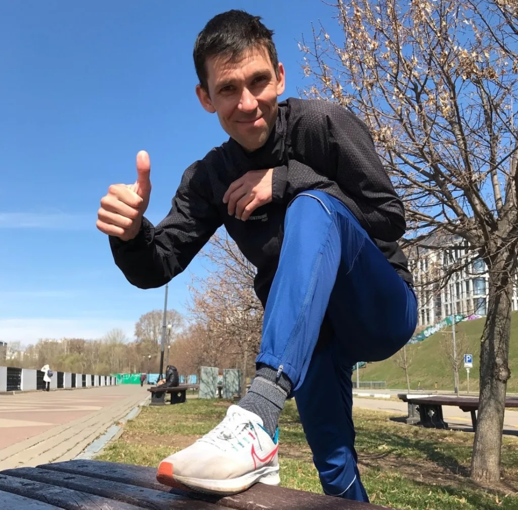 Фёдор Шутов, кроссовки Nike Pegasus 39