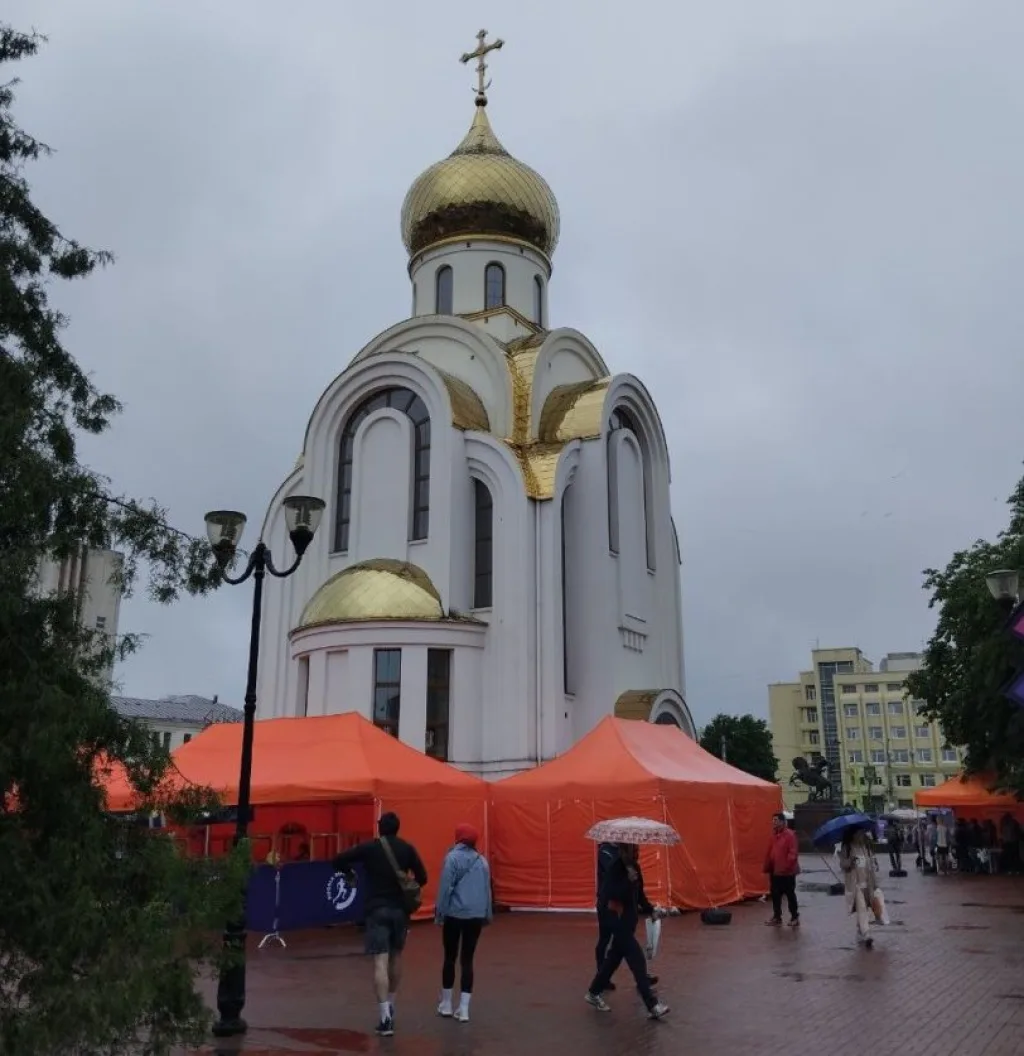 Бегом по Золотому кольцу. Полумарафон "Красная нить" Иваново 2023 БЗК.