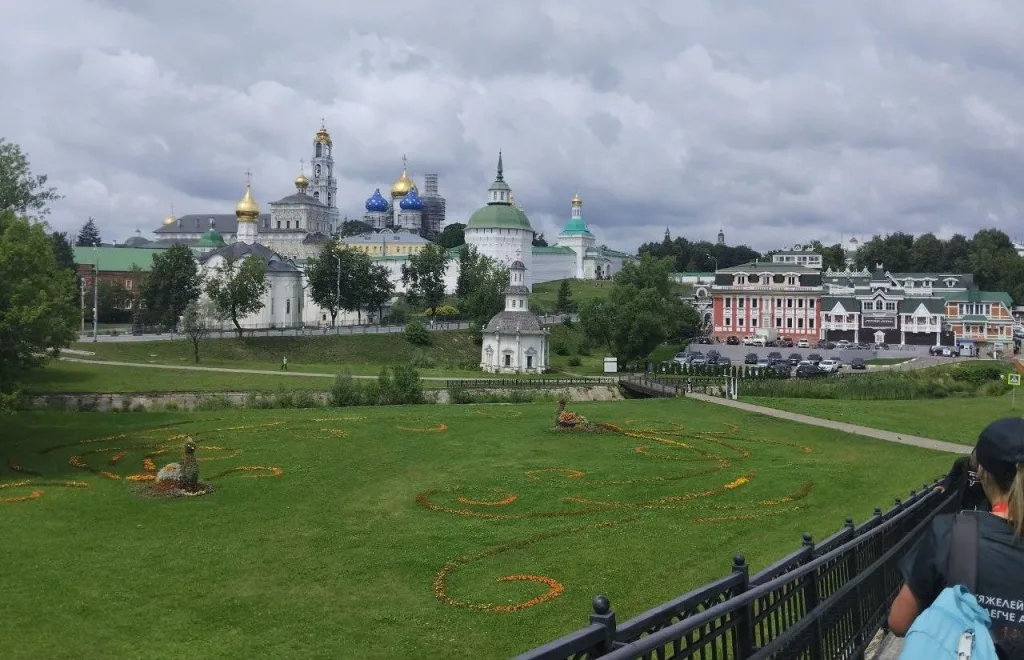 Полумарафон "Сергиевым путём" 2023. Спуски и подъемы Сергиева Посада