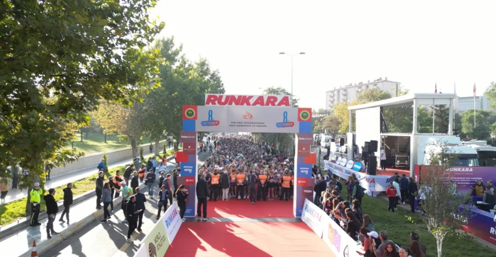 Ankara Half Marathon Runkara 2023. Полумарафон в столице Турции