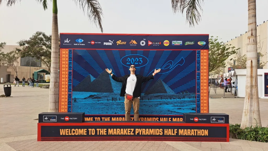 Pyramids Half Marathon 2024 Egypt. Египет.