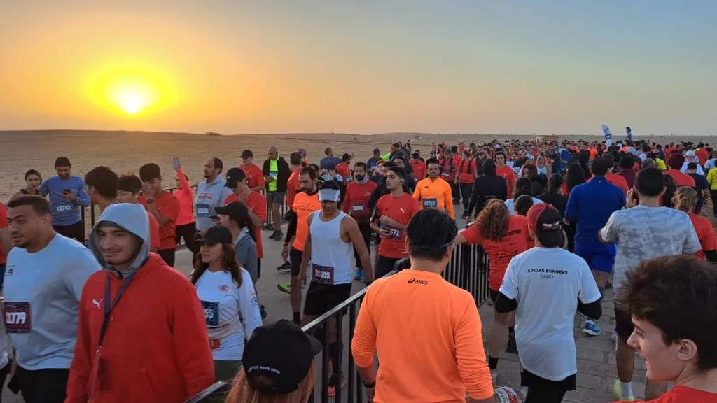 Pyramids Half Marathon 2024 Egypt. Египет.