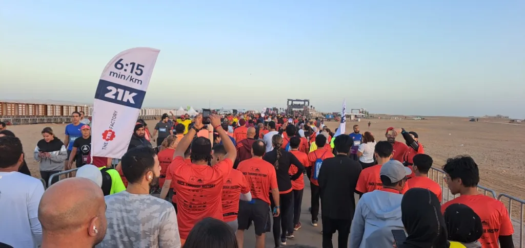 Pyramids Half Marathon 2024 Egypt. Египет.