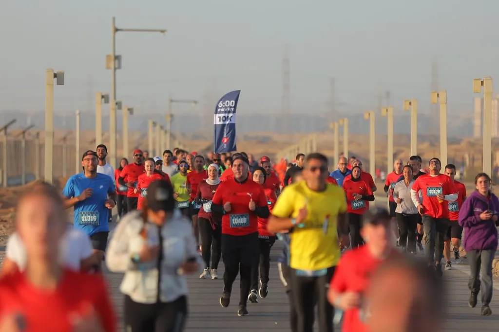 Pyramids Half Marathon 2024 Egypt. Египет.