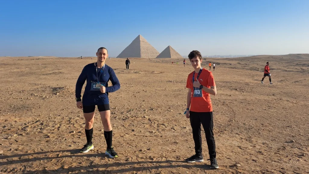 Pyramids Half Marathon 2024 Egypt. Египет.