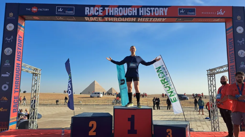 Pyramids Half Marathon 2024 Egypt. Египет.
