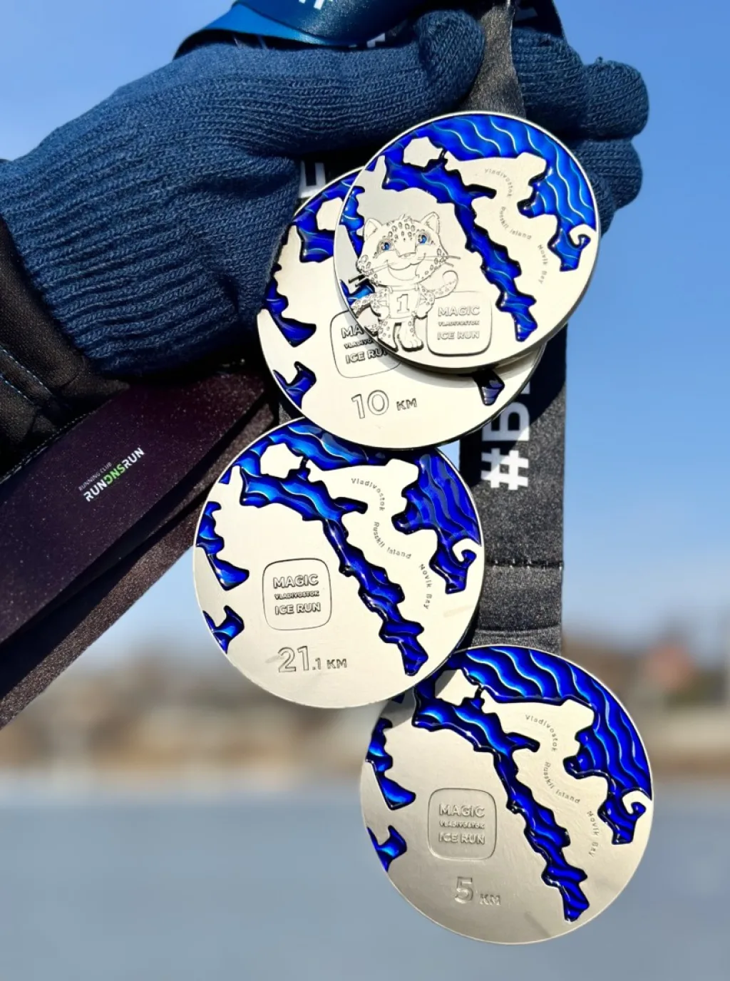 Magic Vladivostok Ice Run 2024 Состав стартового пакета