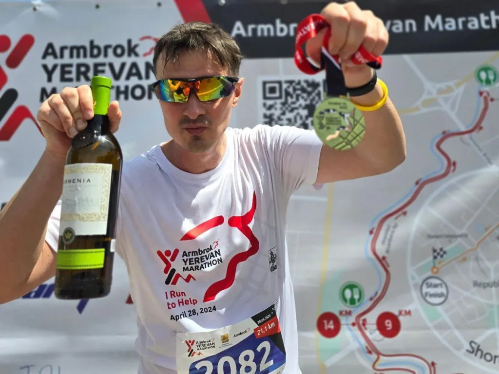 Armbrok Yerevan Marathon 2024. Марафон в Ереване. Отчет Антона Верта