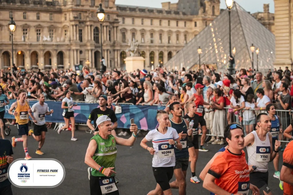 Paris Marathon pour tous 2024, Olympic Games, Париж.