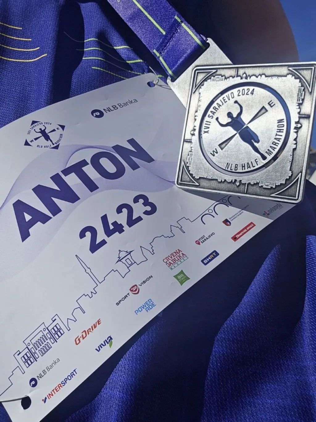Sarajevo Half Marathon 2024 Антон Верт