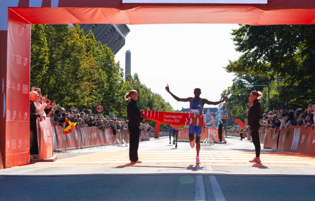 Copenhagen Half Marathon - чемпион мира быстрее мирового рекордсмена