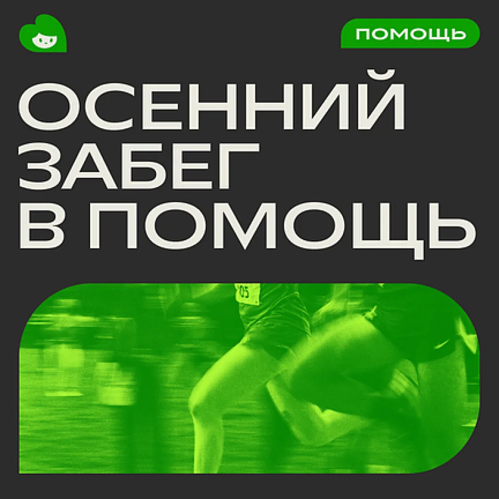 В России стартует Осенний благотворительный онлайн-забег «ВПомощь»