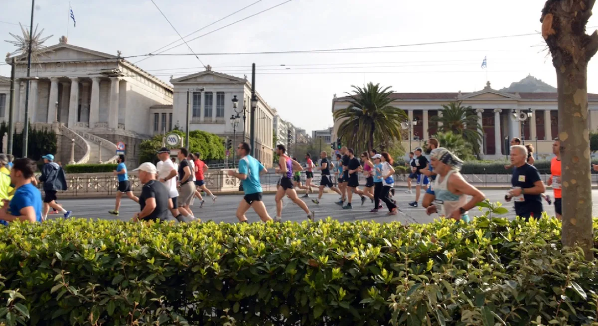 Athens Marathon. The Authentic