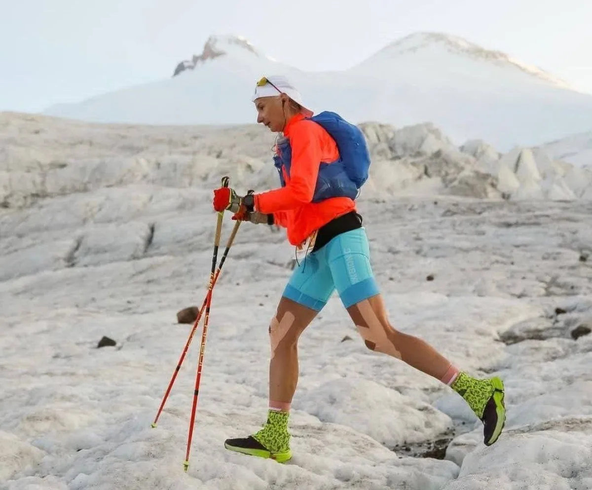 Elbrus World Race 2023 Евгения Яньщина, дистанция 135 км