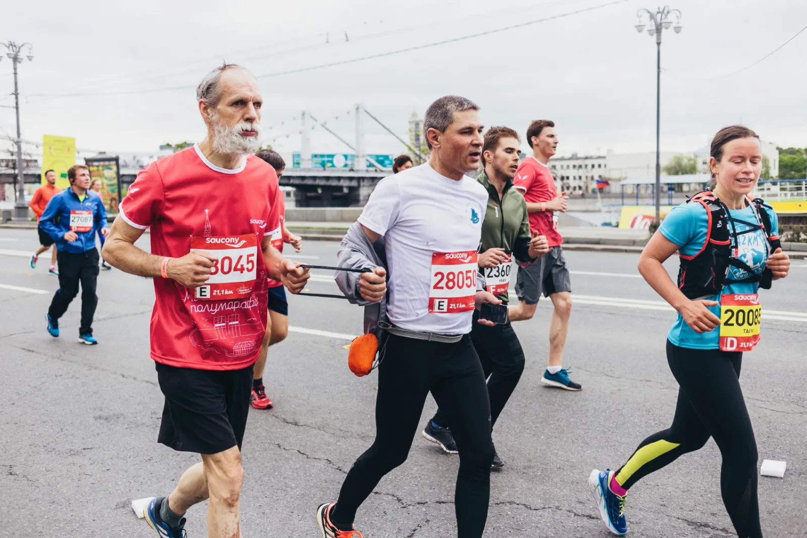 Moscow halfmarathon Московский полумарафон