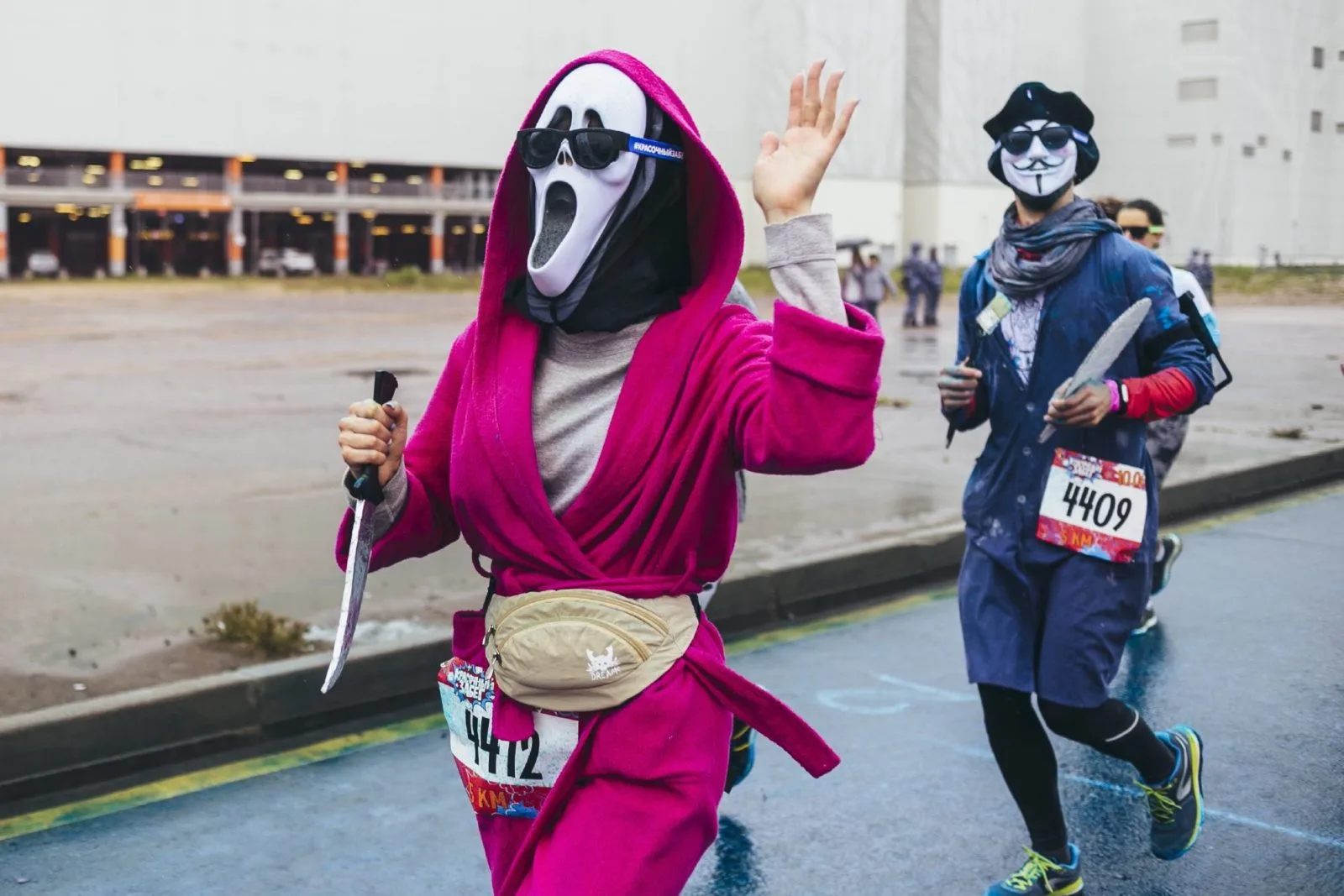 colorrun красочный забег Московский марафон Moscow marathon