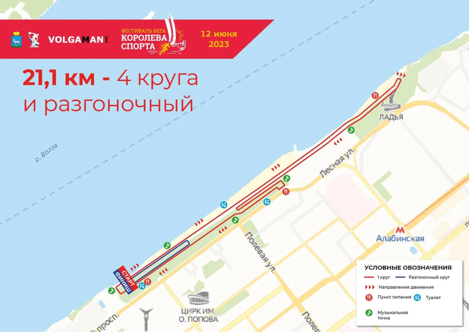 Королева спорта 2023 схема дистанции