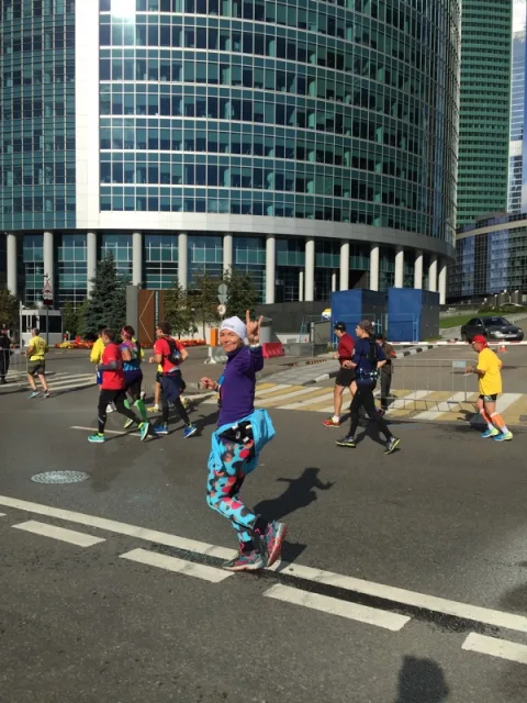 Посмотреть Москву. Фото из семейного архива