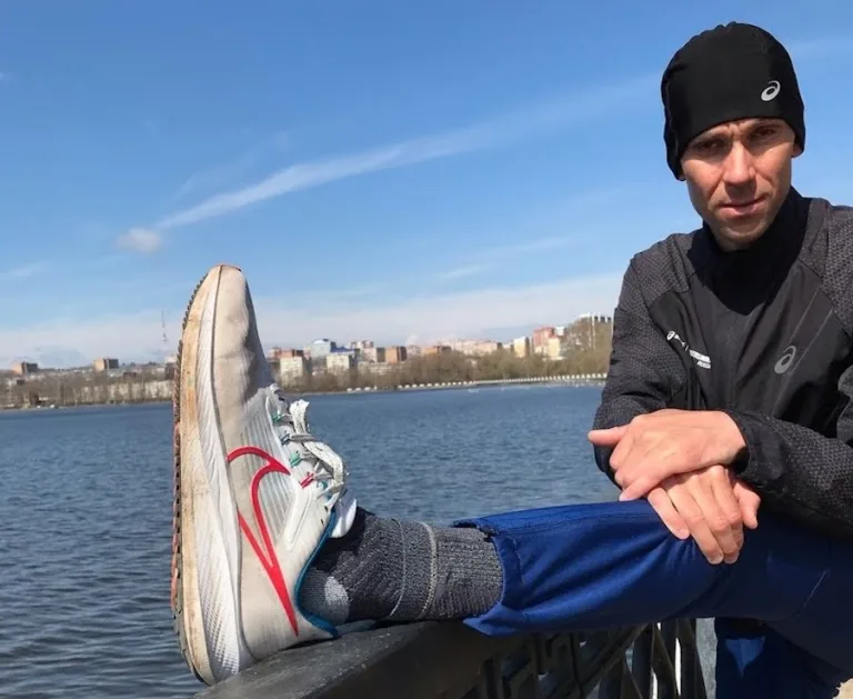 Фёдор Шутов, кроссовки Nike Pegasus 39