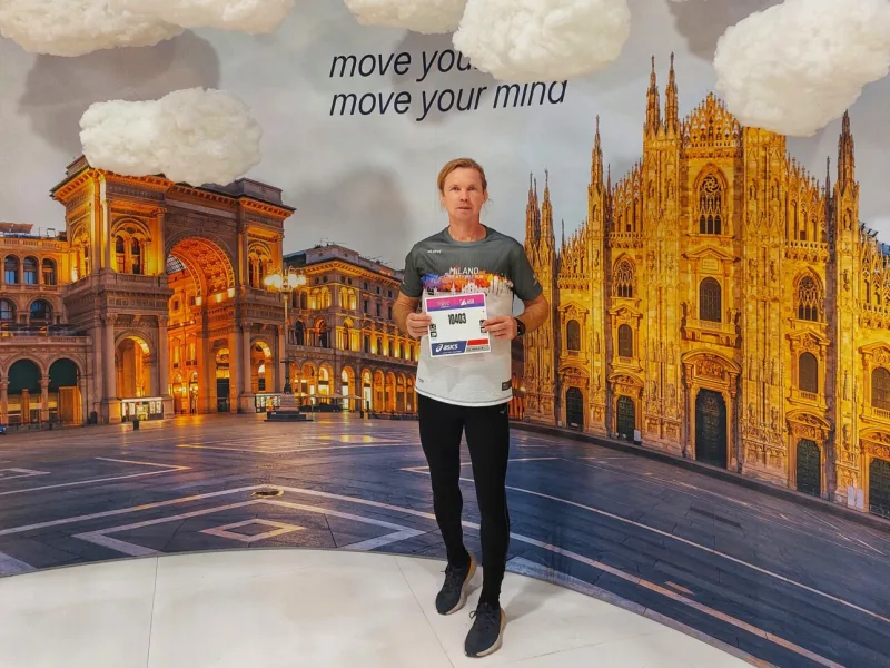 Milano Marathon Миланский марафон Георгий Турилов