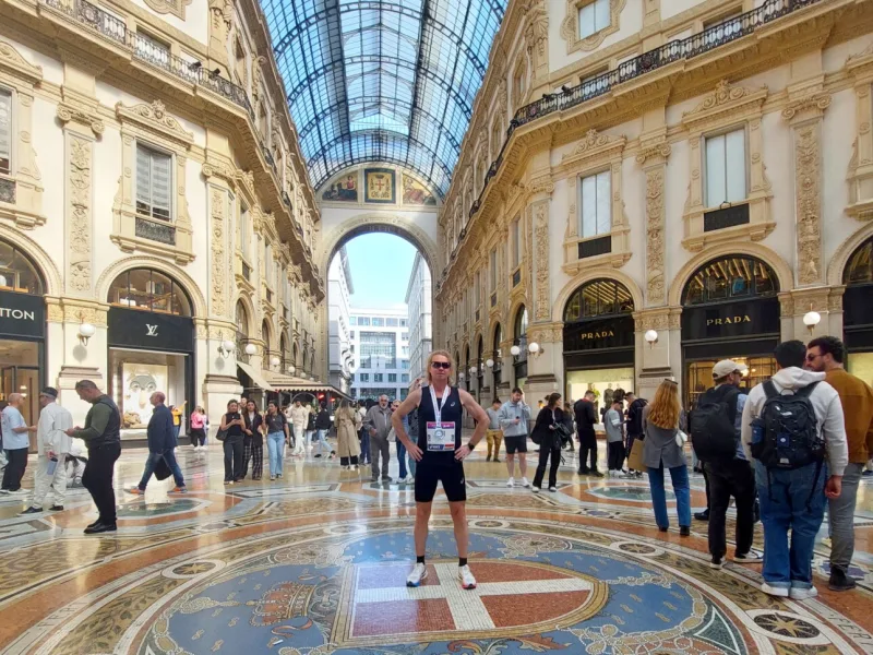 Milano Marathon Миланский марафон Георгий Турилов