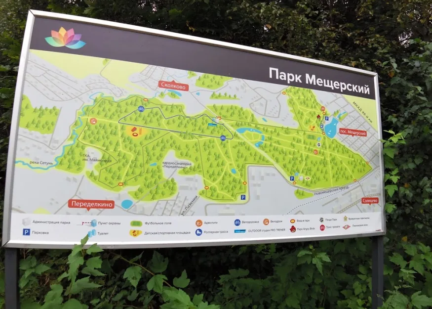 ГДЕ ХОРОШО ПОБЕГАТЬ - ПАРК МЕЩЕРСКИЙ