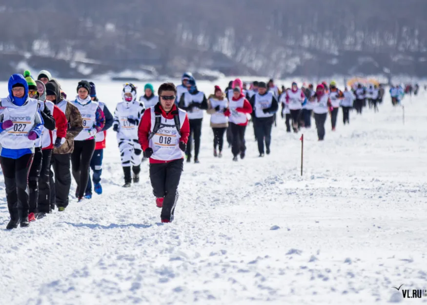honor vladivostok ice run