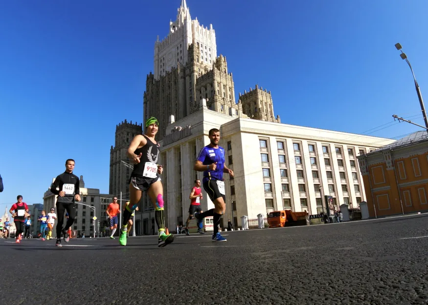 МОСКОВСКИЙ МАРАФОН. РЕКОРД ТРАССЫ САРДАНЫ ТРОФИМОВОЙ