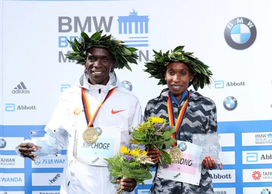 Horst Milde AIMS best marathoner 2018