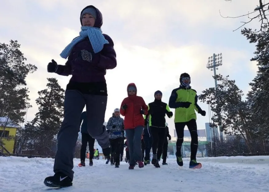 winter running