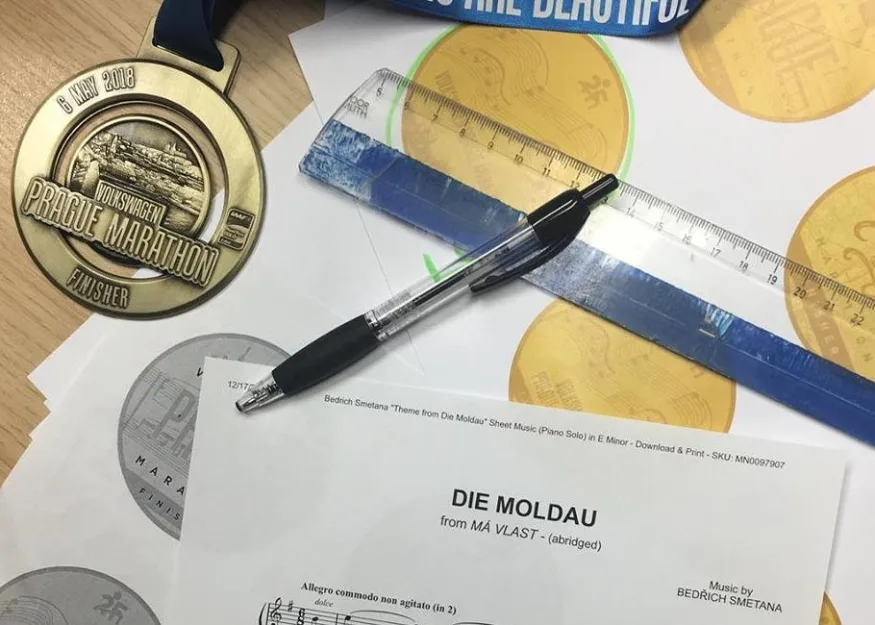 ИСТОРИЯ МЕДАЛИ ЮБИЛЕЙНОГО ПРАЖСКОГО МАРАФОНА