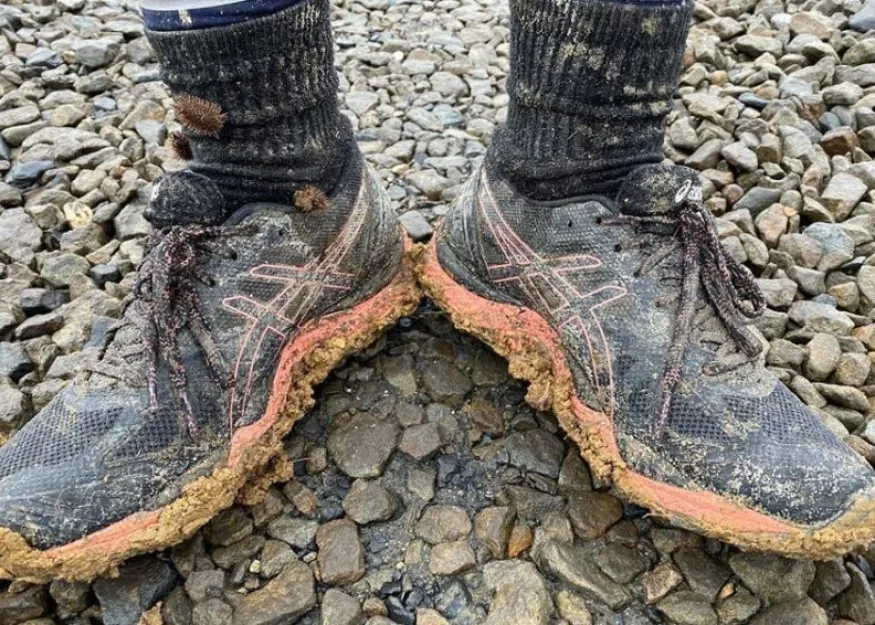 Larisa Lineva running shoes