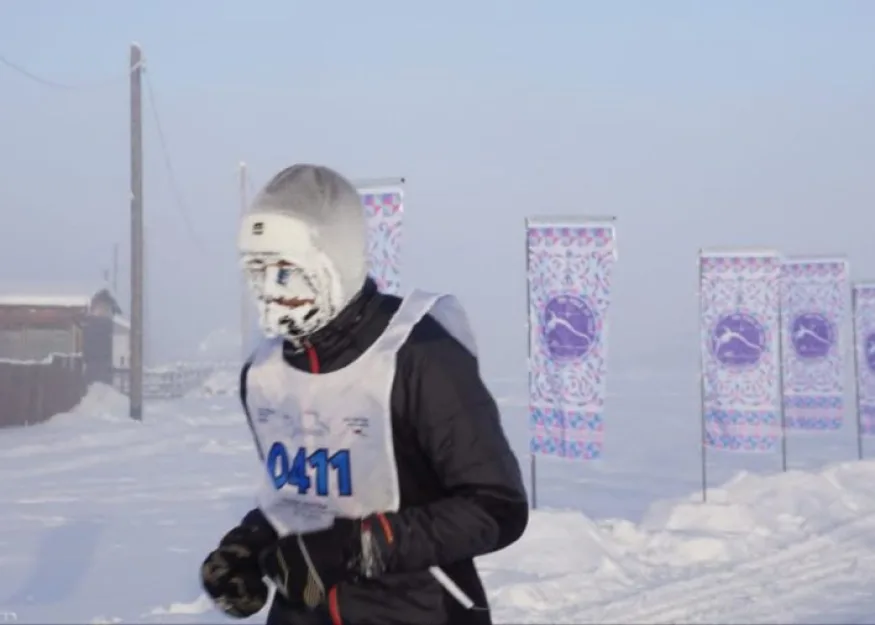Полюс холода Оймякон экстремальный марафон