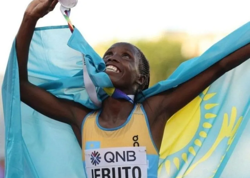 Первое золото для Казахстана на чемпионате мира по легкой атлетике завоевала Нора Джеруто