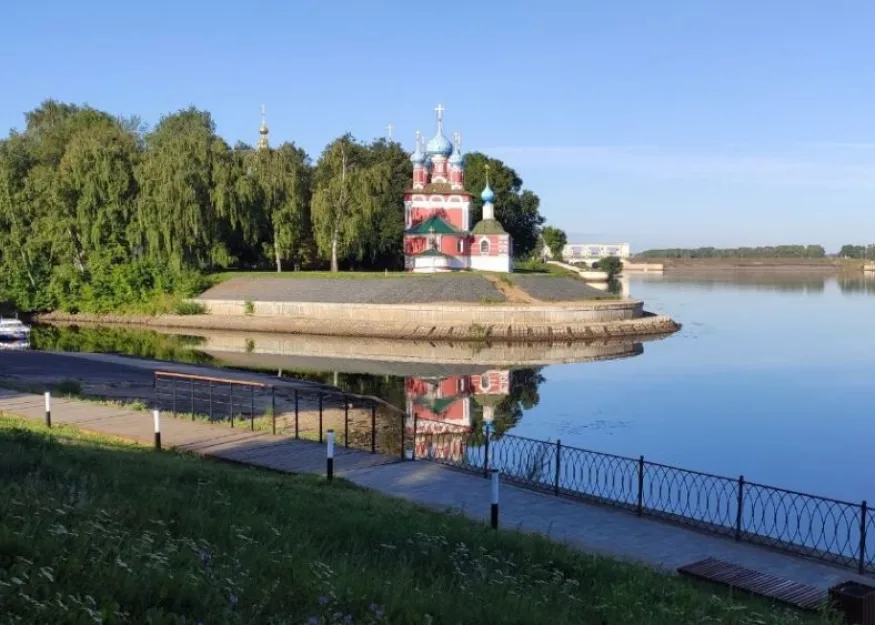 Тест новой трассы полумарафона «Волжский берег» в Угличе серии «Бегом по Золотому кольцу». Что ждет бегунов?