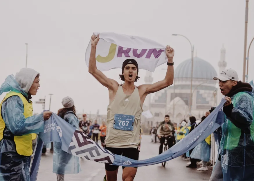 Turkestan Marathon 2022 Ринас Ахмадеев