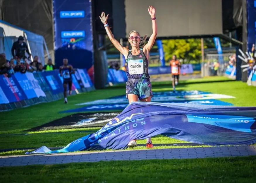 Марафон "Двух океанов" Two Oceans Marathon 2023 - Герда Стейн
