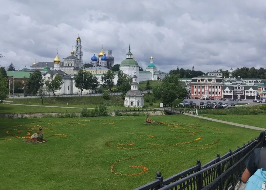 Полумарафон "Сергиевым путём" 2023. Спуски и подъемы Сергиева Посада