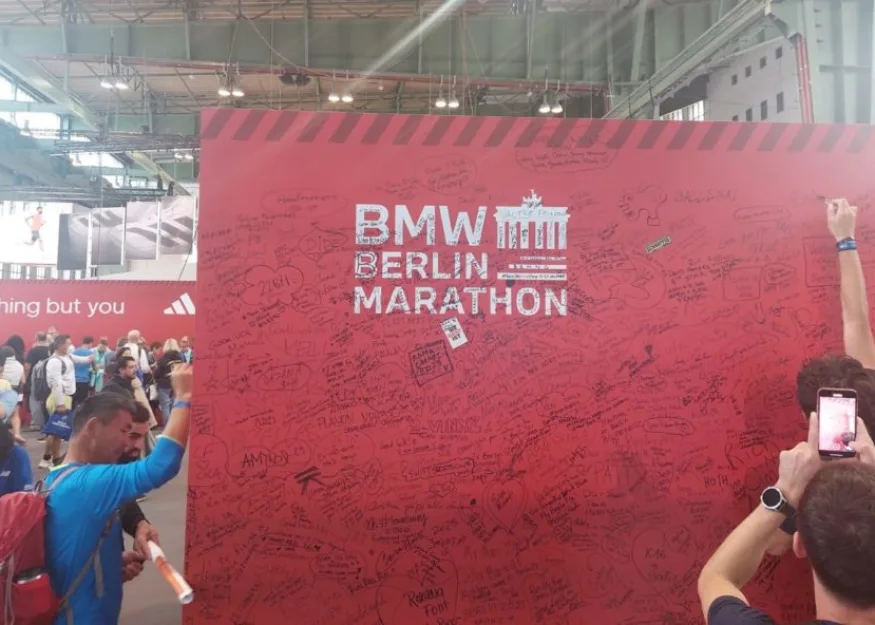 Берлинский марафон BMW Berlin Marathon 2023.