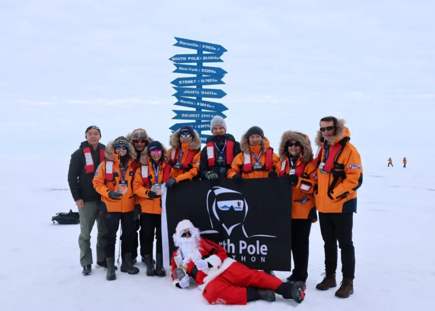 North Pole Marathon 2023. Марафон на Северном полюсе.