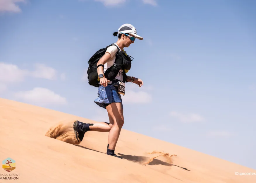Oman Desert Marathon 2024 Лана Печерская дюны