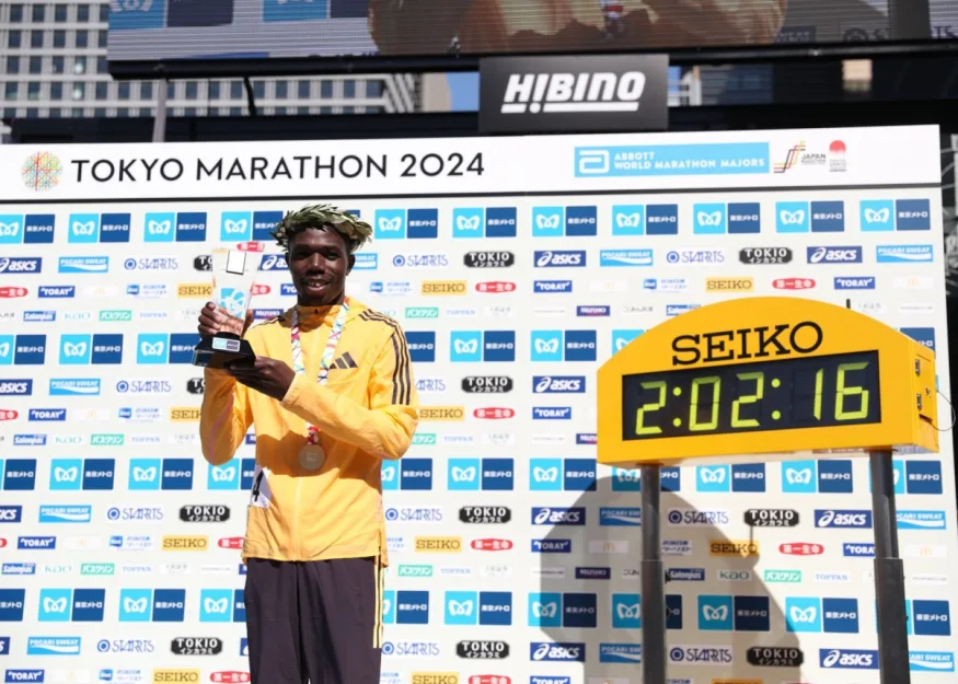 Токийский марафон 2024. Победитель Benson Kipruto (KEN) 2:04:02